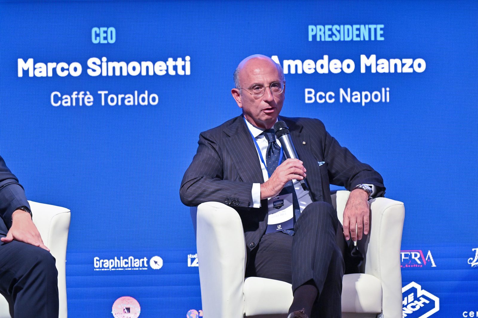Marco Simonetti (Toraldo) e Amedeo Manzo (BCC Napoli)
